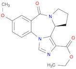 9H-Imidazo[1,5-a]pyrrolo[2,1-c][1,4]benzodiazepine-1-carboxylic acid, 11,12,13,13a-tetrahydro-7-methoxy-9-oxo-, ethyl ester, (13aS)-