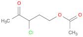 2-Pentanone, 5-(acetyloxy)-3-chloro-