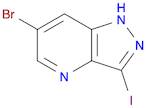 1H-Pyrazolo[4,3-b]pyridine, 6-bromo-3-iodo-