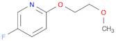 Pyridine, 5-fluoro-2-(2-methoxyethoxy)-
