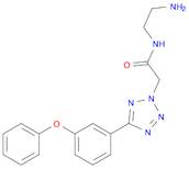2H-Tetrazole-2-acetamide, N-(2-aminoethyl)-5-(3-phenoxyphenyl)-