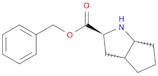 Cyclopenta[b]pyrrole-2-carboxylic acid, octahydro-, phenylmethyl ester, (2α,3aα,6aα)- (9CI)