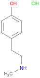 Phenol, 4-[2-(methylamino)ethyl]-, hydrochloride (1:1)