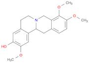 6H-Dibenzo[a,g]quinolizin-3-ol, 5,8,13,13a-tetrahydro-2,9,10-trimethoxy-