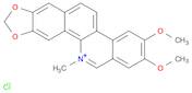 [1,3]Benzodioxolo[5,6-c]phenanthridinium, 2,3-dimethoxy-12-methyl-, chloride (1:1)