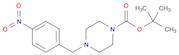 1-Piperazinecarboxylic acid, 4-[(4-nitrophenyl)methyl]-, 1,1-dimethylethyl ester