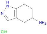 1H-Indazol-5-amine, 4,5,6,7-tetrahydro-, hydrochloride (1:1)