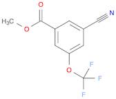 Benzoic acid, 3-cyano-5-(trifluoromethoxy)-, methyl ester