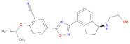 Benzonitrile, 5-[3-[(1S)-2,3-dihydro-1-[(2-hydroxyethyl)amino]-1H-inden-4-yl]-1,2,4-oxadiazol-5-yl]-2-(1-methylethoxy)-
