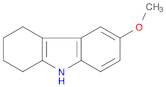 1H-Carbazole, 2,3,4,9-tetrahydro-6-methoxy-
