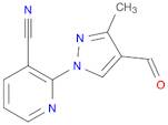 3-Pyridinecarbonitrile, 2-(4-formyl-3-methyl-1H-pyrazol-1-yl)-