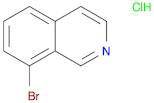 Isoquinoline, 8-bromo-, hydrochloride (1:1)