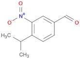 Benzaldehyde, 4-(1-methylethyl)-3-nitro-