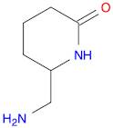 2-Piperidinone, 6-(aminomethyl)-