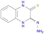 2(1H)-Quinoxalinethione, 3-hydrazinyl-