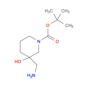 1-Piperidinecarboxylic acid, 3-(aminomethyl)-3-hydroxy-, 1,1-dimethylethyl ester