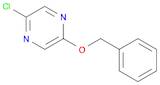 Pyrazine, 2-chloro-5-(phenylmethoxy)-