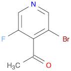 Ethanone, 1-(3-bromo-5-fluoro-4-pyridinyl)-