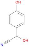 Benzeneacetonitrile, α,4-dihydroxy-