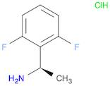 Benzenemethanamine, 2,6-difluoro-α-methyl-, hydrochloride (1:1), (αR)-