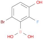 Boronic acid, B-(6-bromo-2-fluoro-3-hydroxyphenyl)-