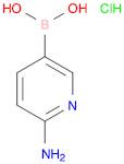 Boronic acid, B-(6-amino-3-pyridinyl)-, hydrochloride (1:1)