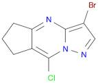 5H-Cyclopenta[d]pyrazolo[1,5-a]pyriMidine, 3-broMo-8-chloro-6,7-dihydro-