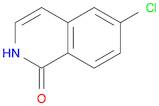 1(2H)-Isoquinolinone, 6-chloro-