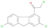 Ethanone, 2-chloro-1-(2,7-dichloro-9H-fluoren-4-yl)-