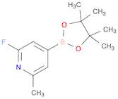 Pyridine, 2-fluoro-6-methyl-4-(4,4,5,5-tetramethyl-1,3,2-dioxaborolan-2-yl)-