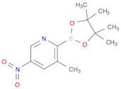 Pyridine, 3-methyl-5-nitro-2-(4,4,5,5-tetramethyl-1,3,2-dioxaborolan-2-yl)-