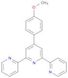 2,2':6',2''-Terpyridine, 4'-(4-methoxyphenyl)-