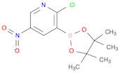 Pyridine, 2-chloro-5-nitro-3-(4,4,5,5-tetramethyl-1,3,2-dioxaborolan-2-yl)-