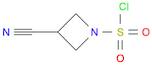 1-Azetidinesulfonyl chloride, 3-cyano-