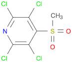 Pyridine, 2,3,5,6-tetrachloro-4-(methylsulfonyl)-