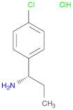 Benzenemethanamine, 4-chloro-α-ethyl-, hydrochloride (1:1), (αS)-
