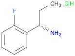 Benzenemethanamine, α-ethyl-2-fluoro-, hydrochloride (1:1), (αS)-