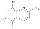 Quinoline, 8-bromo-5,6-difluoro-2-methyl-
