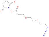Propanoic acid, 3-[2-(2-azidoethoxy)ethoxy]-, 2,5-dioxo-1-pyrrolidinyl ester