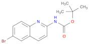 Carbamic acid, N-(6-bromo-2-quinolinyl)-, 1,1-dimethylethyl ester