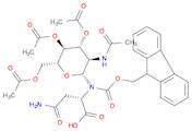 L-Asparagine, N2-[(9H-fluoren-9-ylmethoxy)carbonyl]-N-[3,4,6-tri-O-acetyl-2-(acetylamino)-2-deoxy-β-D-glucopyranosyl]-