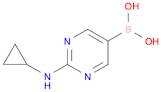 Boronic acid, B-[2-(cyclopropylamino)-5-pyrimidinyl]-