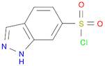 1H-indazole-6-sulfonyl chloride
