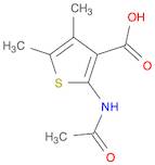 3-Thiophenecarboxylic acid, 2-(acetylamino)-4,5-dimethyl-