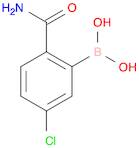 Boronic acid, B-[2-(aminocarbonyl)-5-chlorophenyl]-