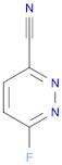 3-Pyridazinecarbonitrile, 6-fluoro-