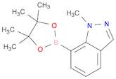 1H-Indazole, 1-methyl-7-(4,4,5,5-tetramethyl-1,3,2-dioxaborolan-2-yl)-