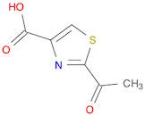 4-Thiazolecarboxylic acid, 2-acetyl-