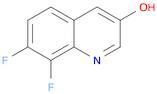 3-Quinolinol, 7,8-difluoro-