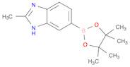 1H-Benzimidazole, 2-methyl-6-(4,4,5,5-tetramethyl-1,3,2-dioxaborolan-2-yl)-